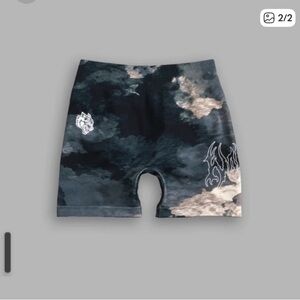 ISO Darc Sport Star Wars Marble Black and Gray Shorts/Leggings